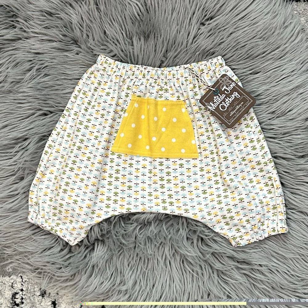 New Baby Girl's 3/6M MATILDA JANE‎ Little Softie Legging Polka Dot &Tiny Flowers